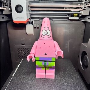 3D Printed LEGO Patrick Star